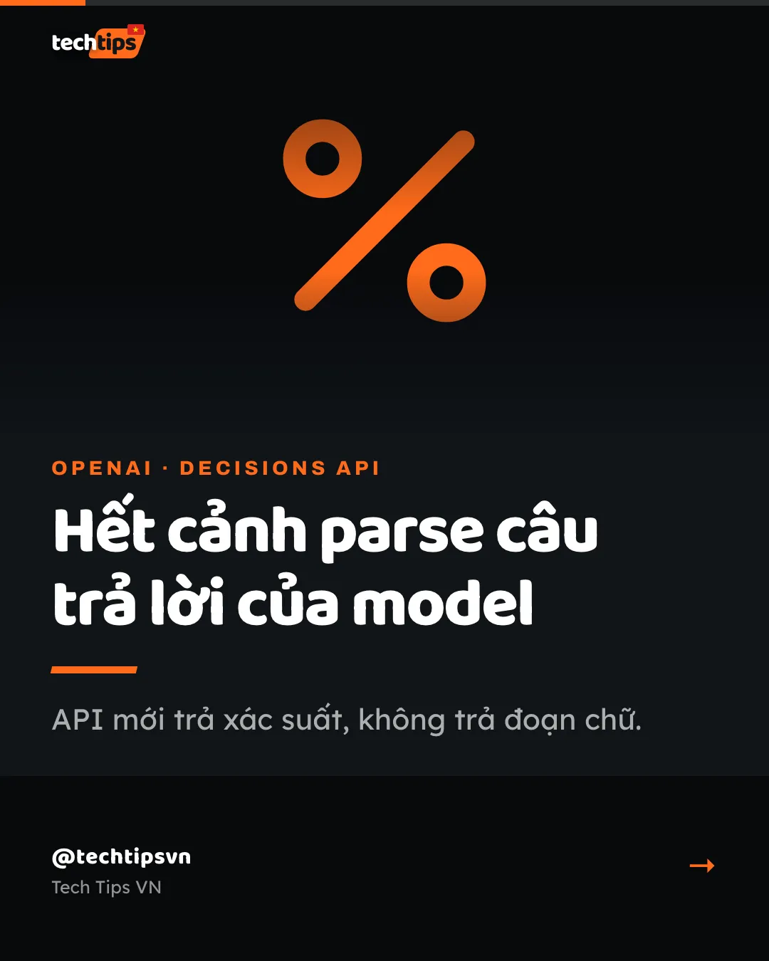 Slide bìa: OpenAI Decisions API: hỏi model có hay không, nhận lại một con số thay vì đoạn chữ